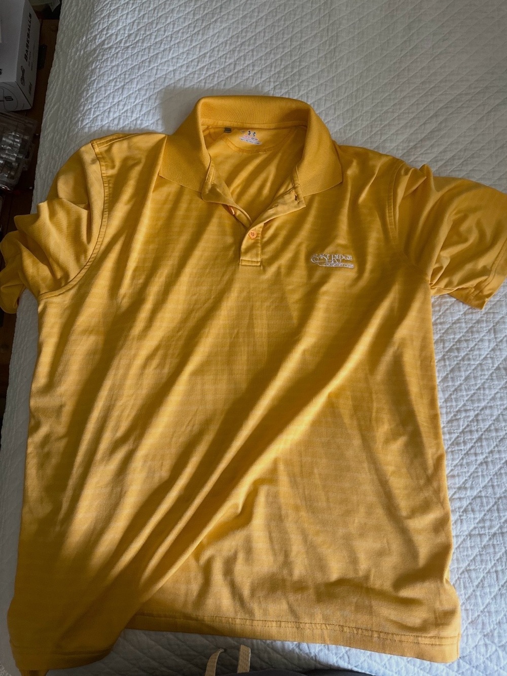 Under Armour Dri Fit Polo - East Ridge Country Club Logo